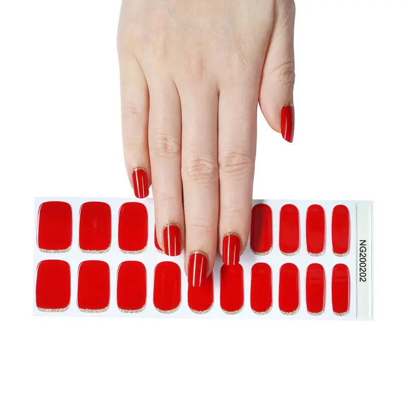 Uñas en gel semicurado