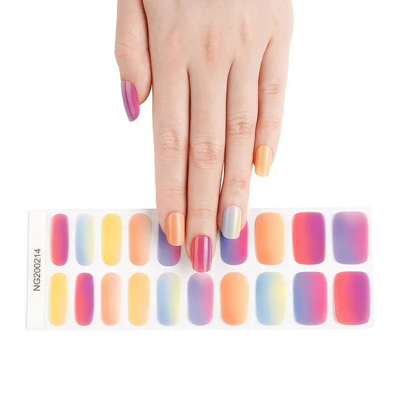 Uñas en gel semicurado