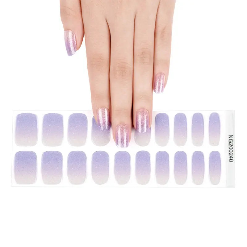Uñas en gel semicurado